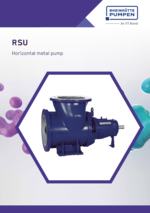Rheinhütte chemical circulation pump RSU, Brochure